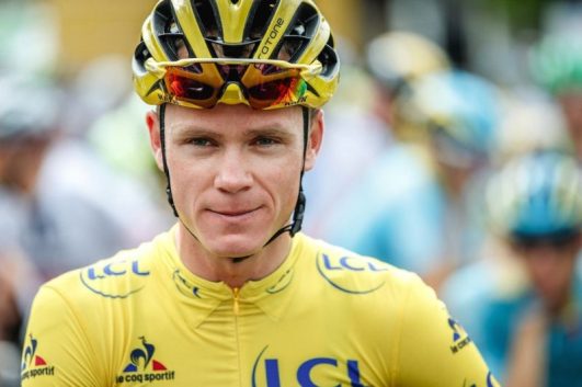 Chris Froome Yellow